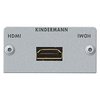 Kindermann HDMI - halbe Modulgrösse